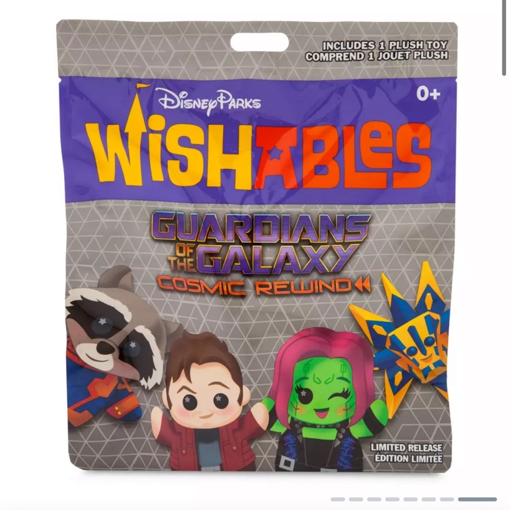 Disney Parks Wishables Mystery Plush – Guardians of the Galaxy: Cosmic Rewind